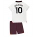 Manchester City Jack Grealish #10 Dětské Oblečení Venkovní Dres 2023-24 Krátkým Rukávem (+ trenýrky)